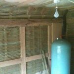 Lath in bedroom referbisment
