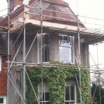 Re-roofing bay window