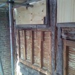 Repairs to oak frame