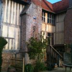 New timber frame and re-plastered panels